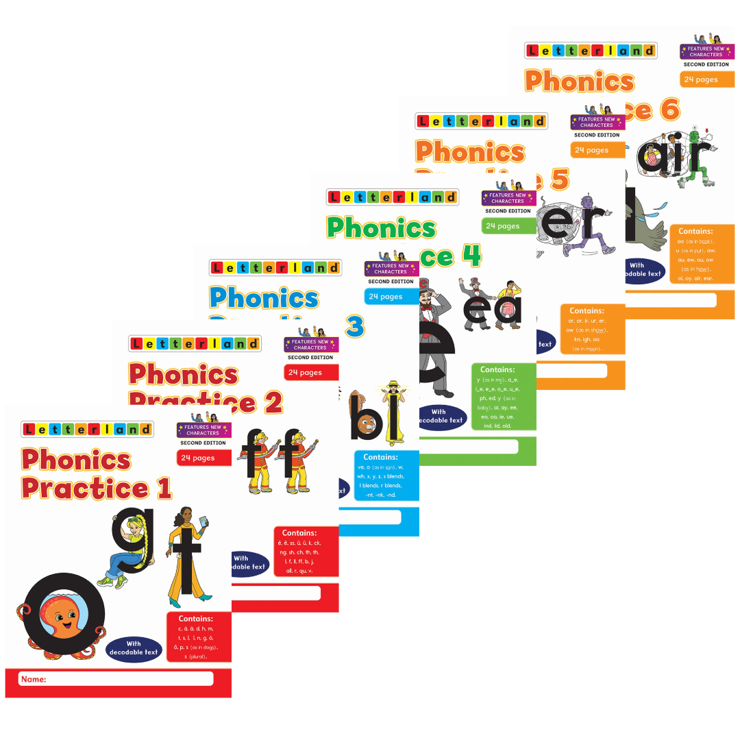 Phonics Practice (Set of 6) (2nd Edition)