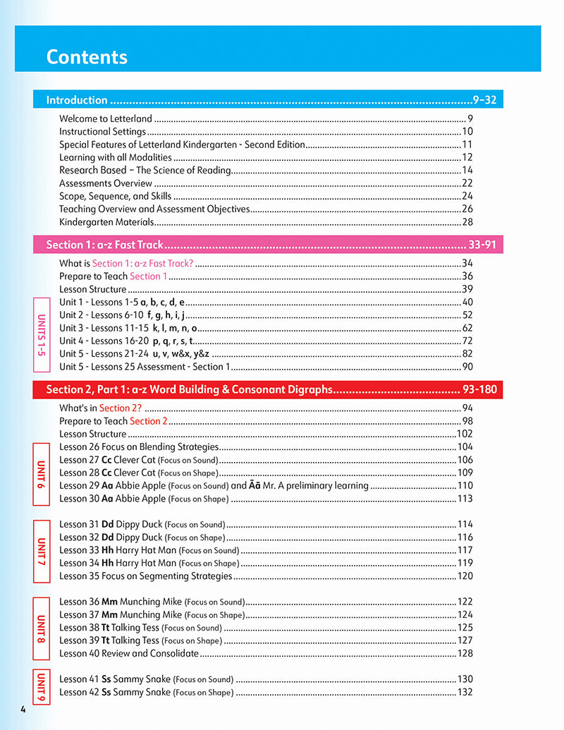 Kindergarten Teacher's Guide Set (2nd Edition)