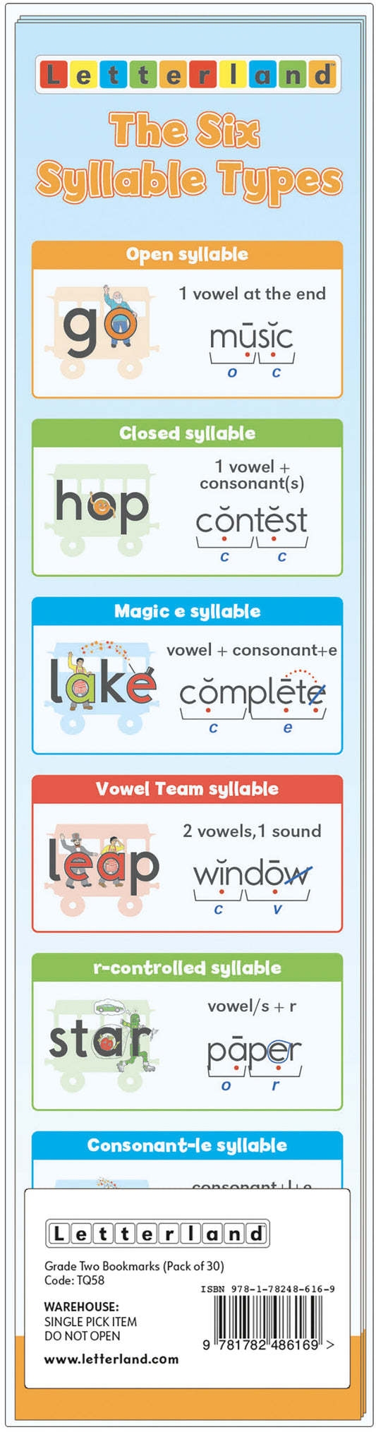 Grade One and Two Bookmarks (2nd Edition)