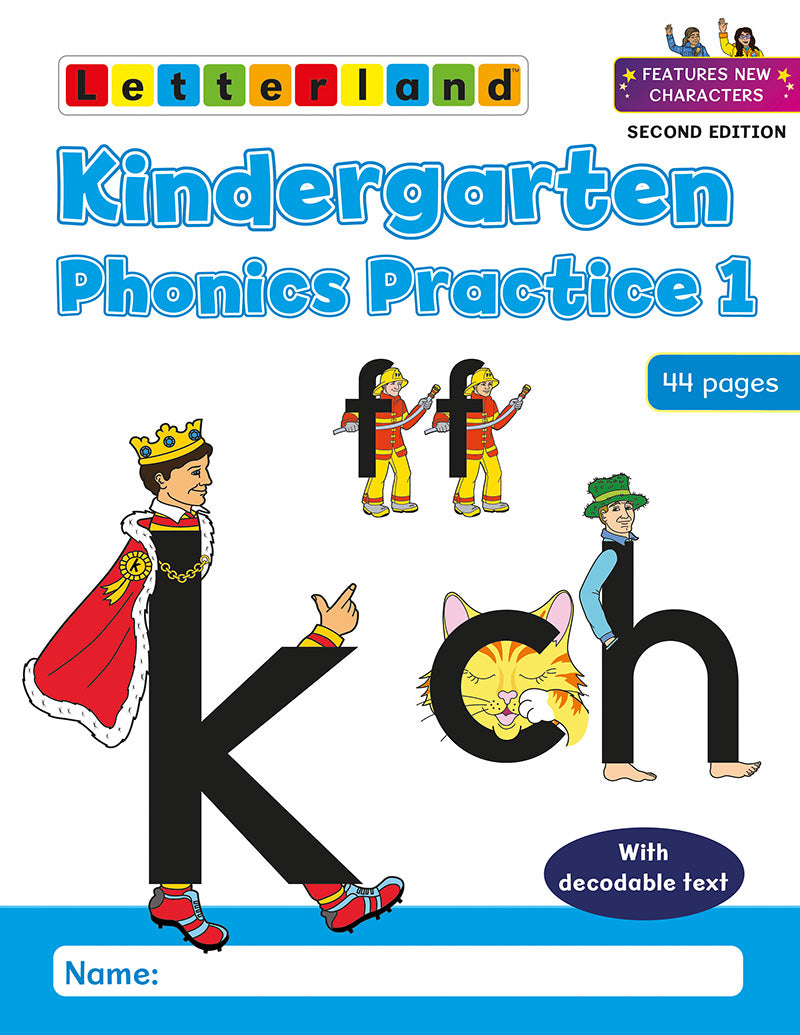 Kindergarten Phonics Practice (Set of 2)