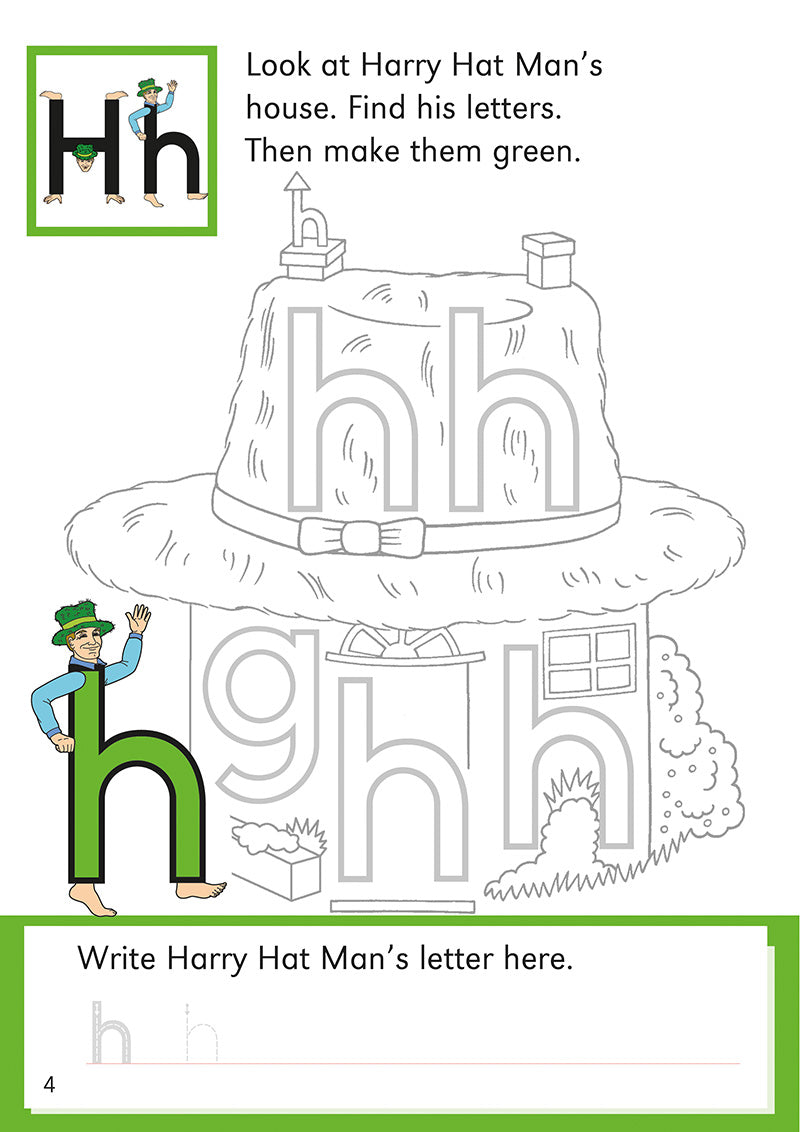 Pre-K Workbooks (Set of 4)