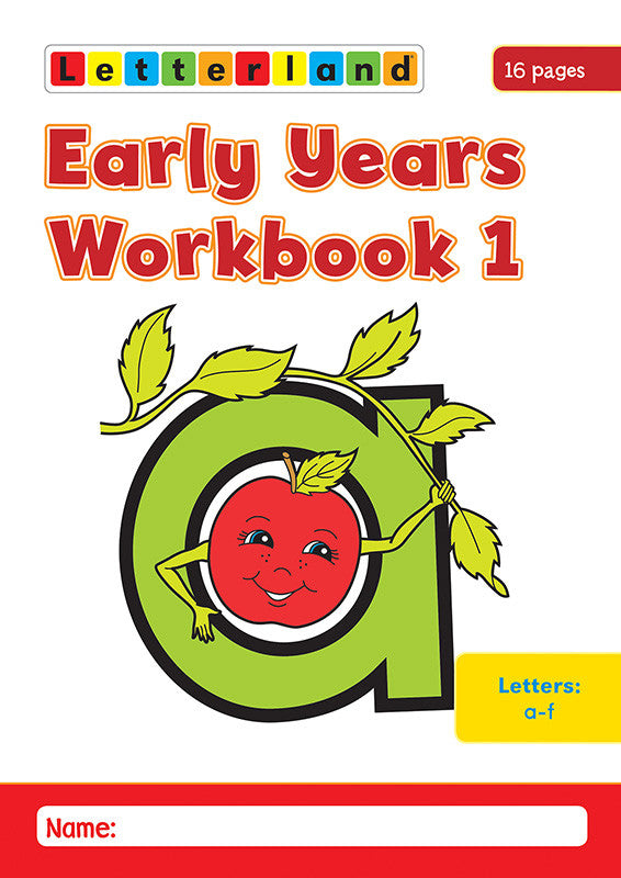 Early Years Workbooks (Set of 4) [Classic] – Letterland USA