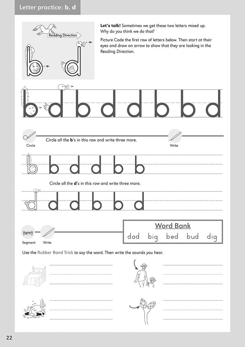 Grade One Handwriting Practice