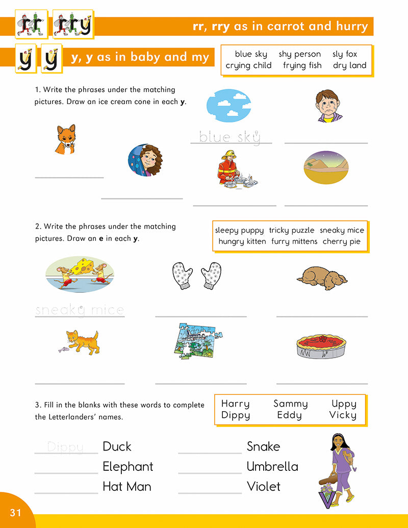 Grade Two Phonics Practice (Set of 2)