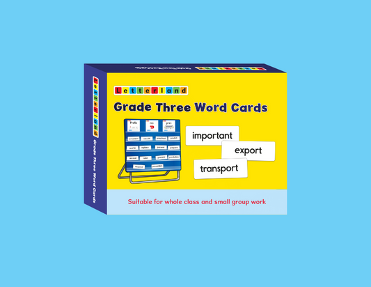 Introducing.... Grade Three Word Cards