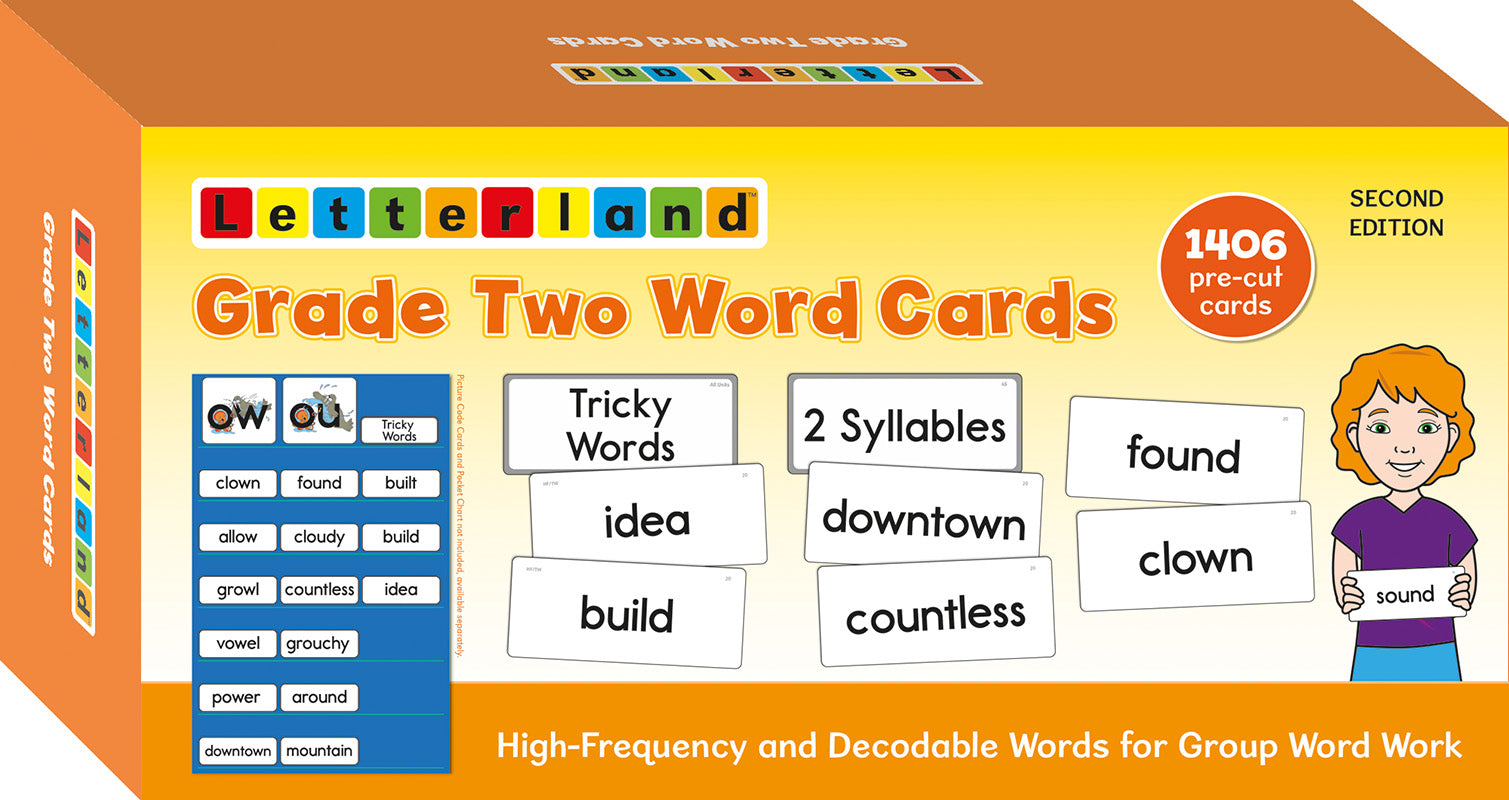 Grade Two Word Cards – Letterland USA