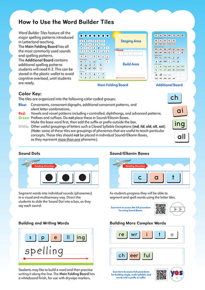 Word Builder Tiles (2nd Edition) [PREORDER: FEB '26]
