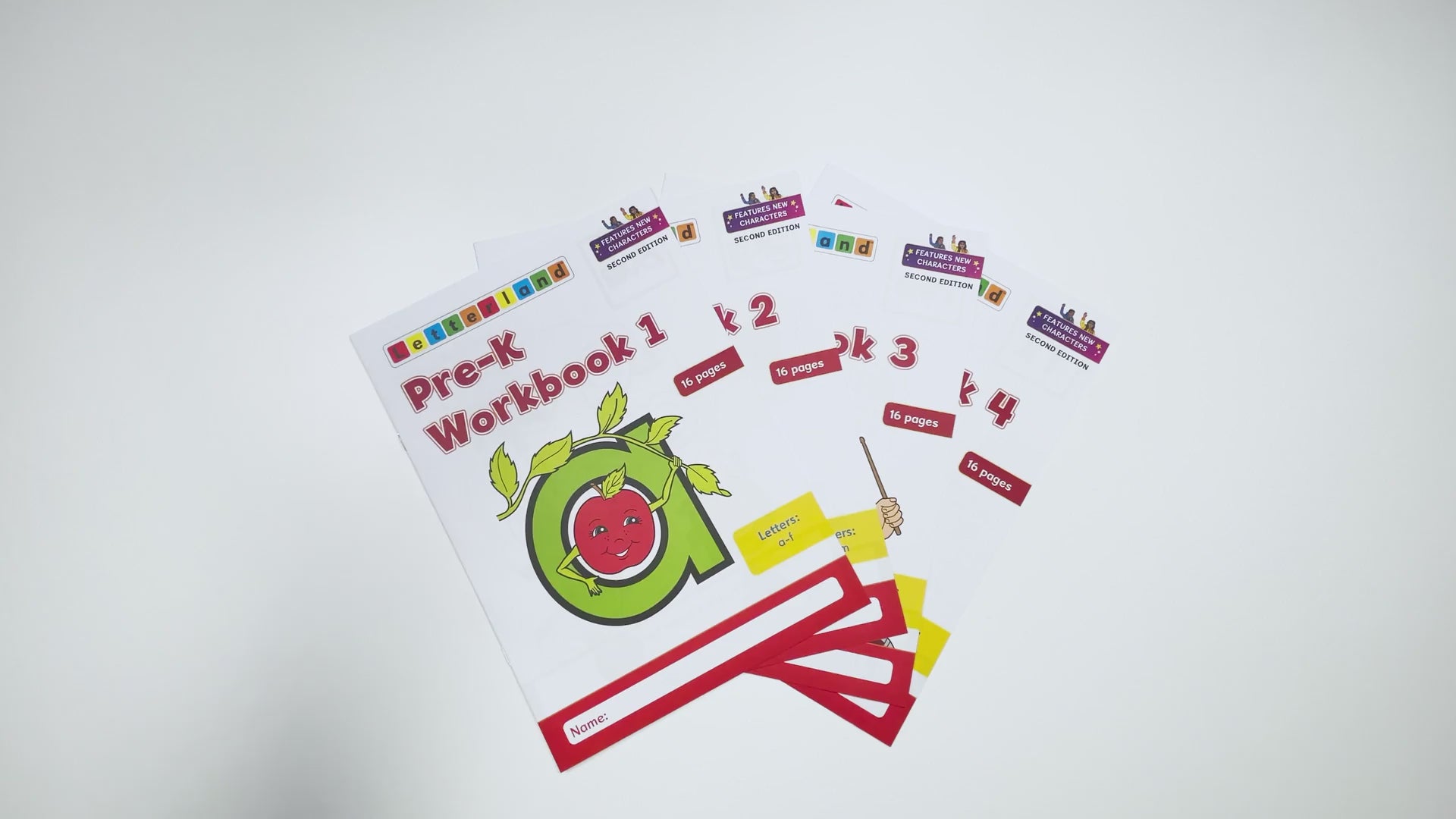 Pre-K Workbooks (Set of 4)(2nd Edition)