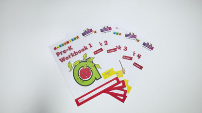 Pre-K Workbooks (Set of 4)(2nd Edition)