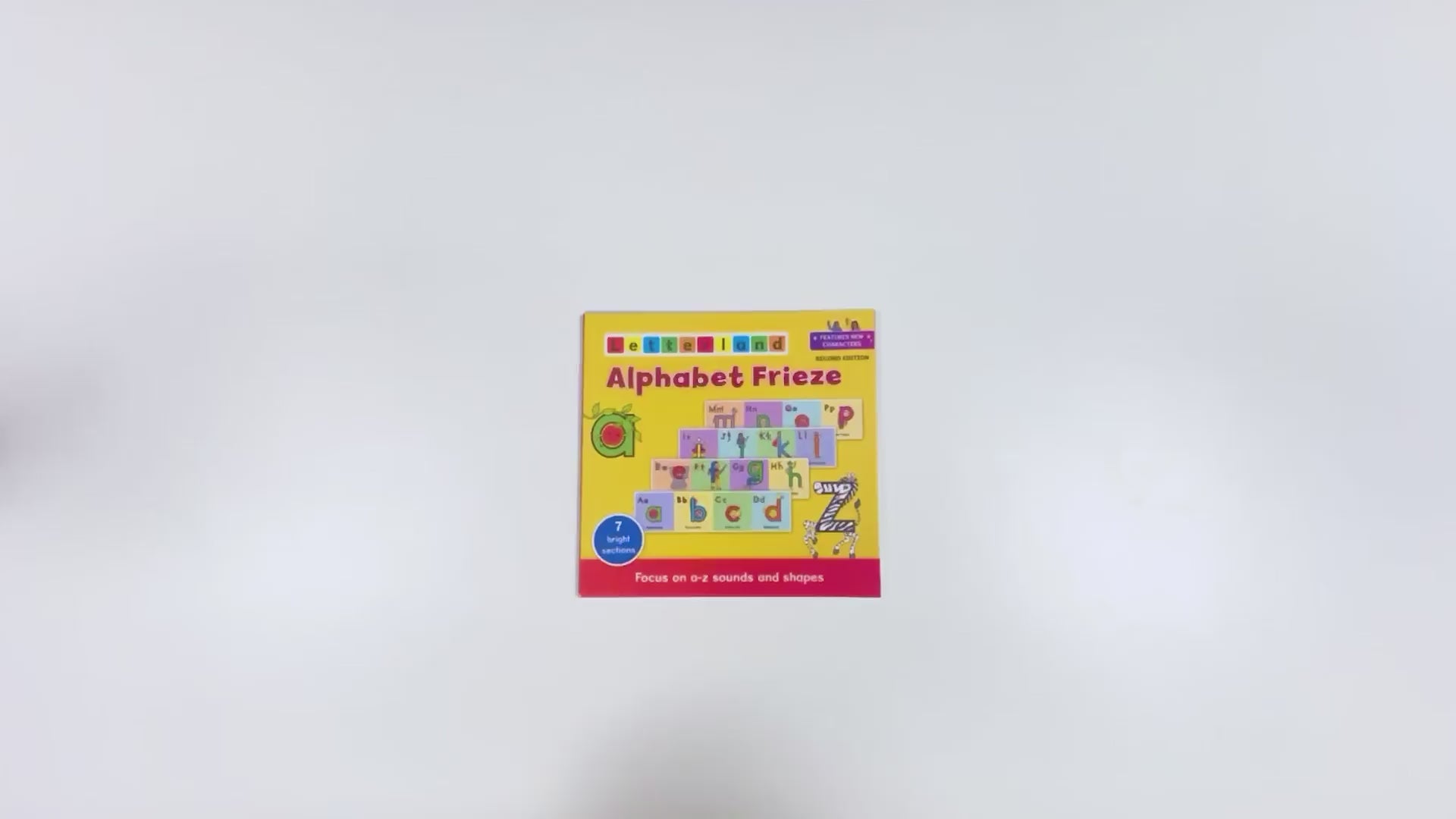 Load video: Alphabet Frieze (2nd Edition)