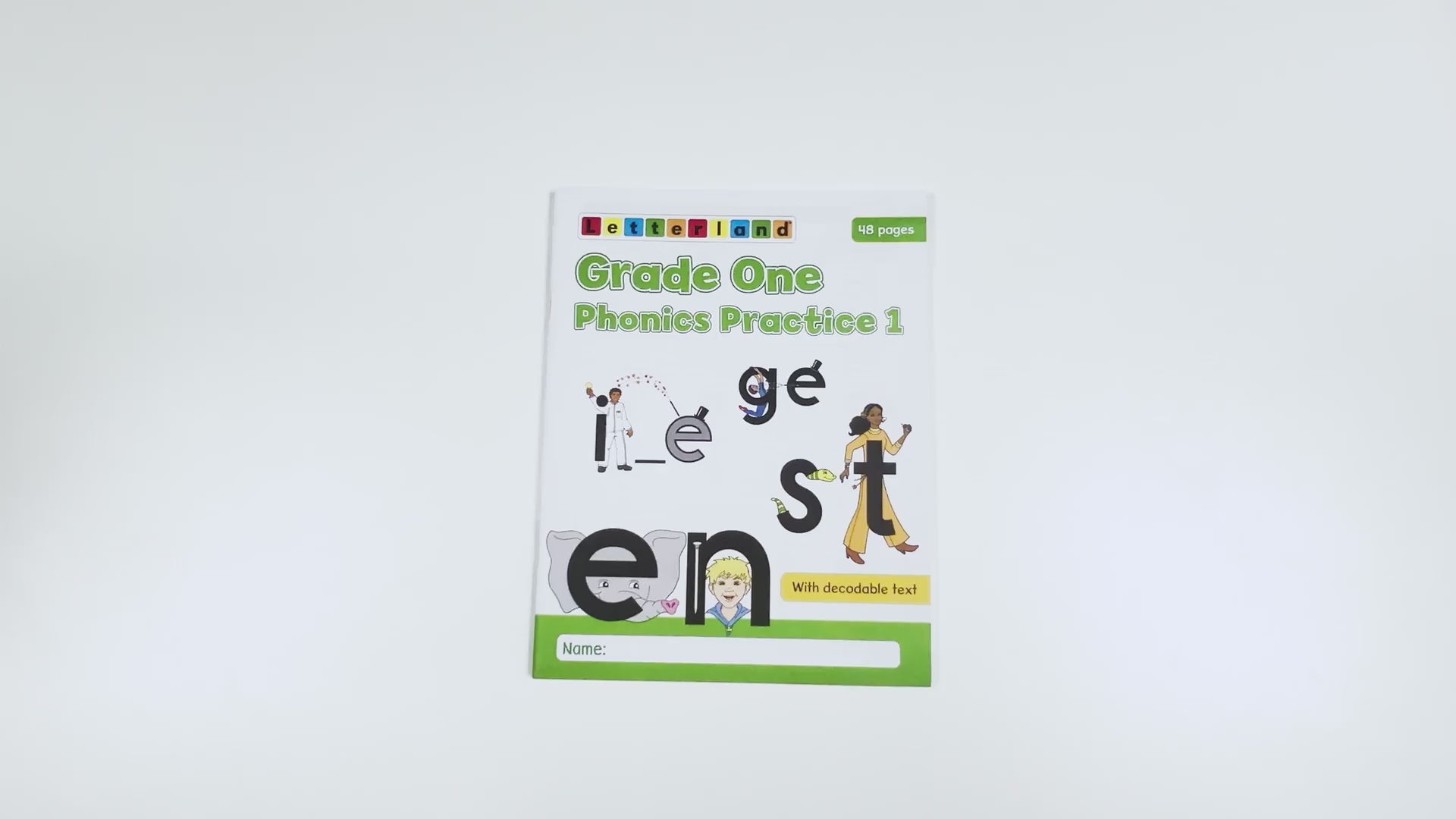 Load video: Grade One Phonics Practice (Set of 2) [Classic]