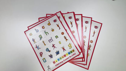 Alphabet Stickers (pack of 10) [Classic]