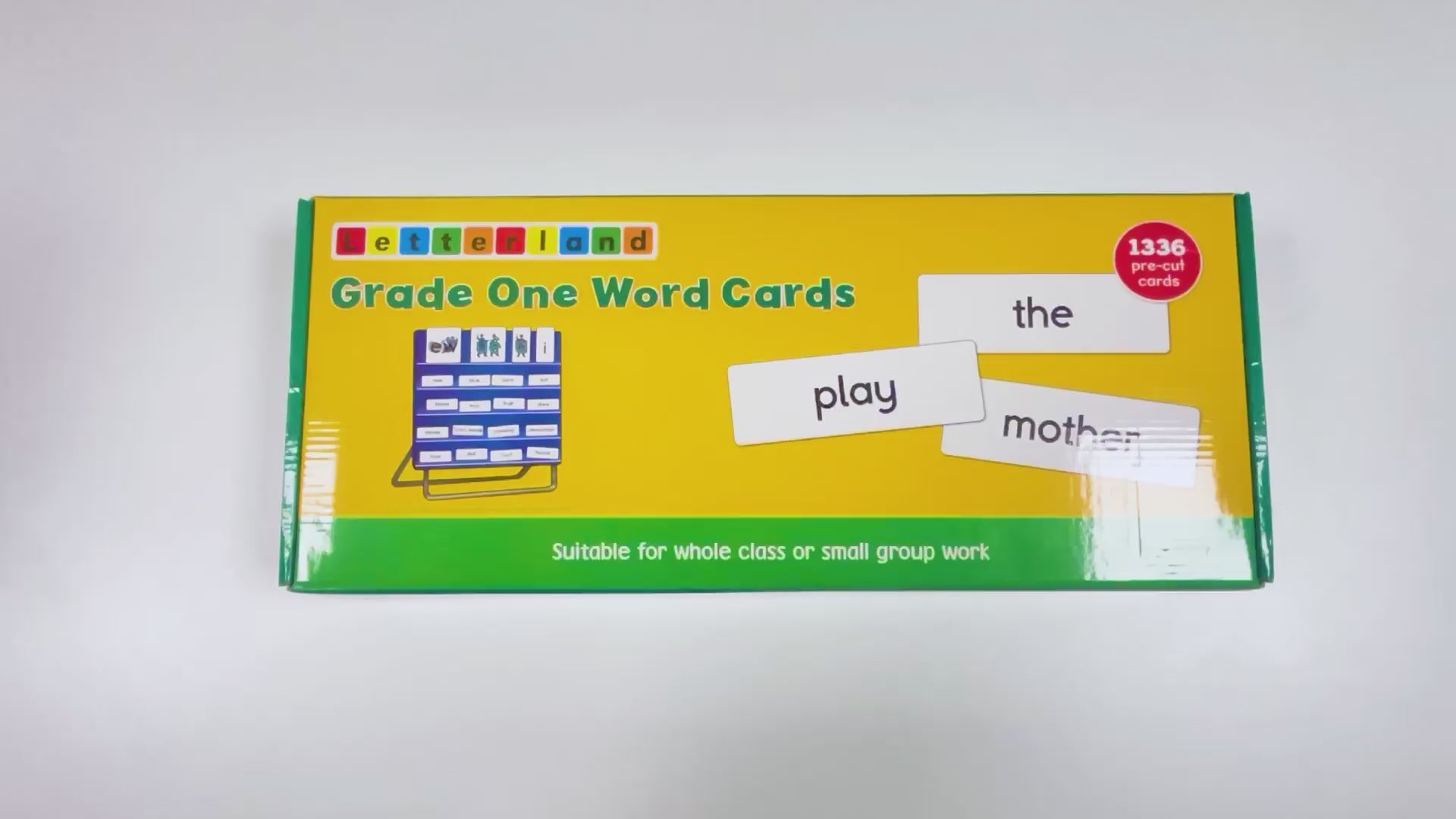 Load video: Grade One Word Cards