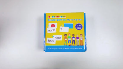 Kindergarten Word Cards (2nd Edition)