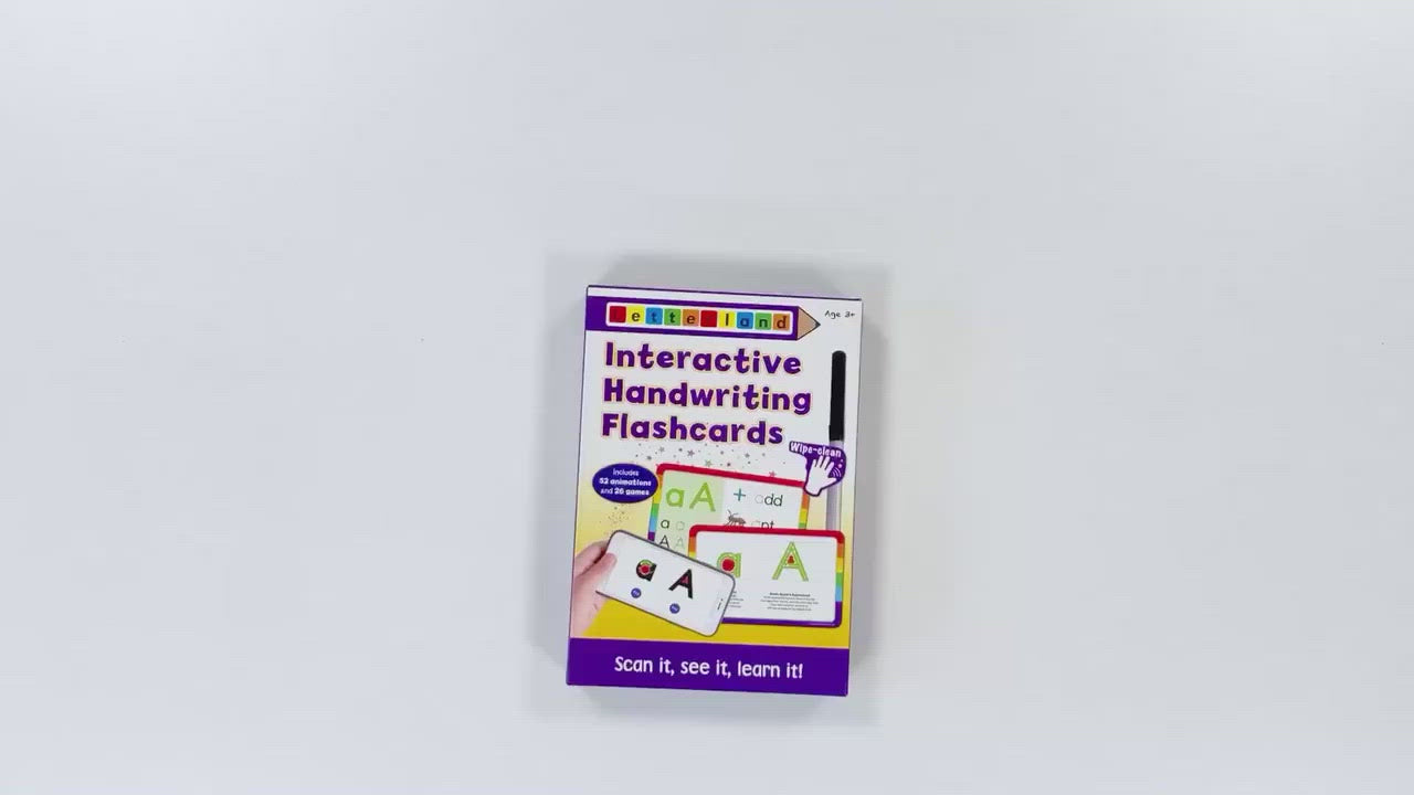 Load video: Interactive Handwriting Flashcards [Classic]