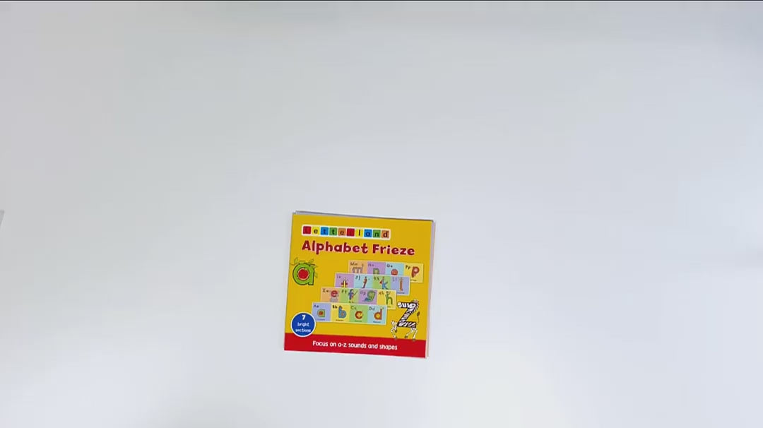 Load video: Alphabet Frieze [Classic]