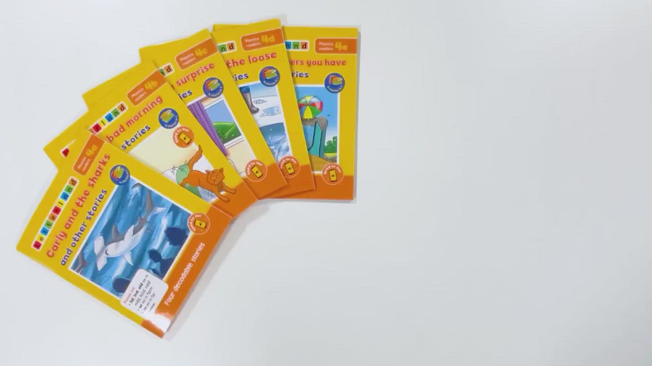 Load video: Phonics Readers Set 4 [Classic]