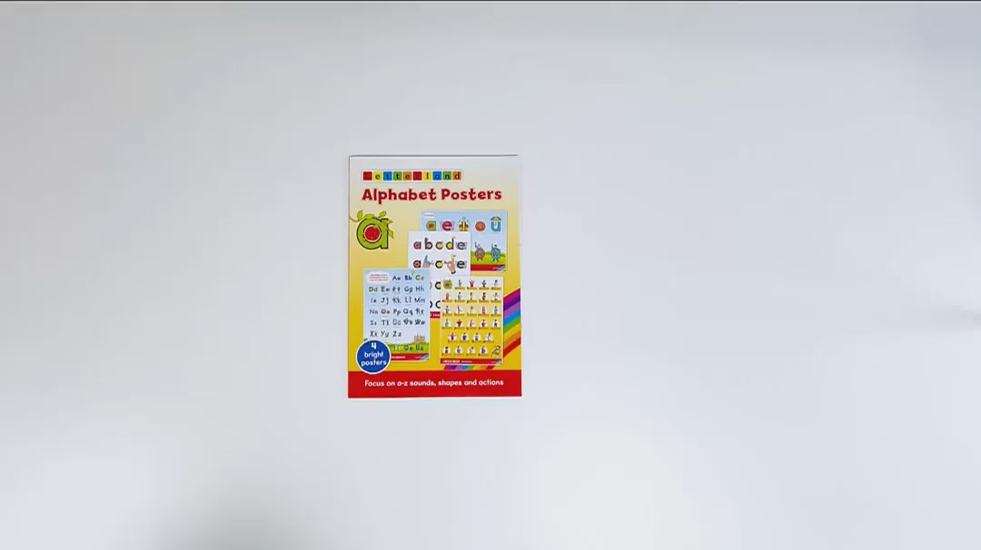 Load video: Alphabet Posters [Classic]