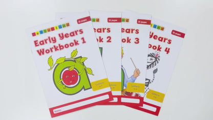 Early Years Workbooks (Set of 4) [Classic]