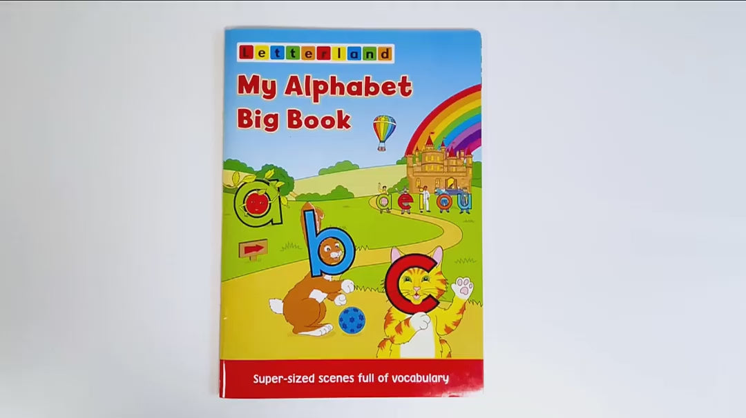 My Alphabet Big Book [Classic] – Letterland USA