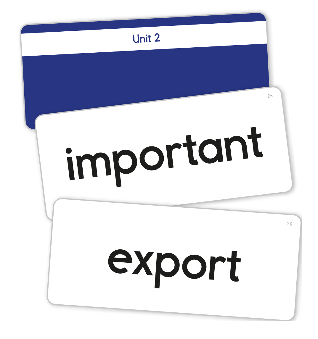 Grade Three Word Cards