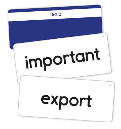 Grade Three Word Cards