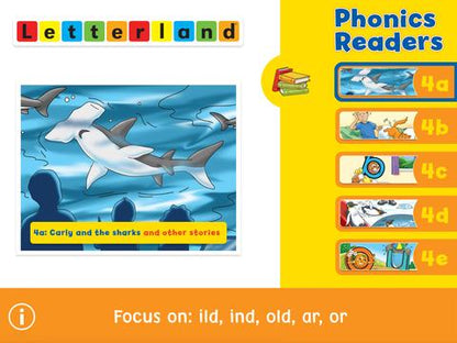 Phonics Readers Set 4 App [Classic]