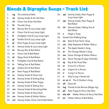 Blends & Digraphs Songs (CD) [Classic]