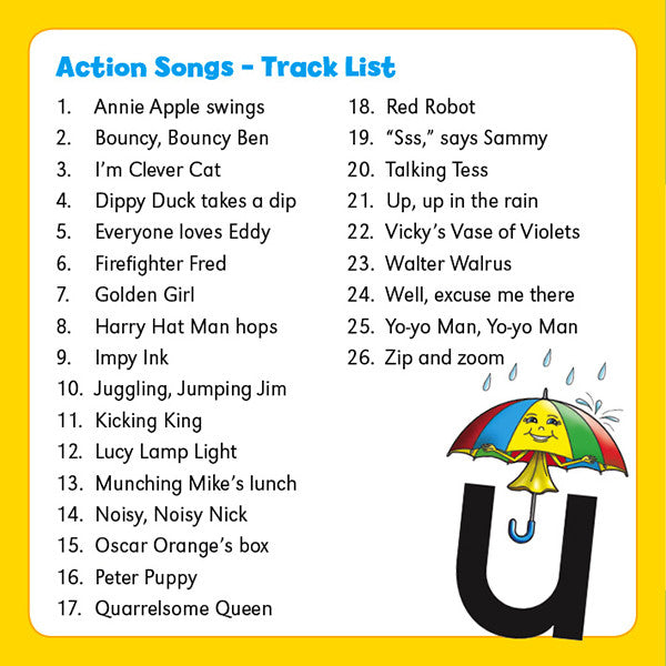 Action Songs (CD) [Classic]