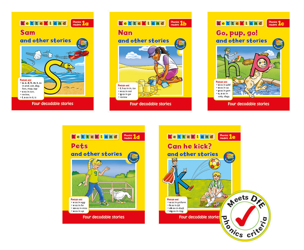 Phonics Readers Set 1 [Classic]