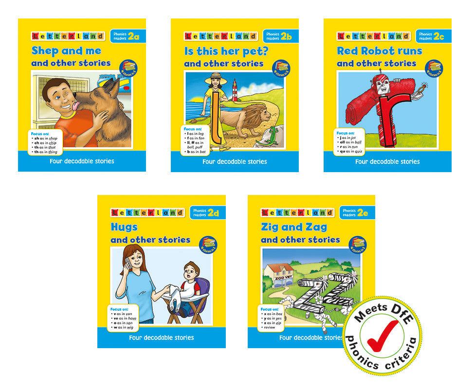 Phonics Readers Set 2 [Classic]