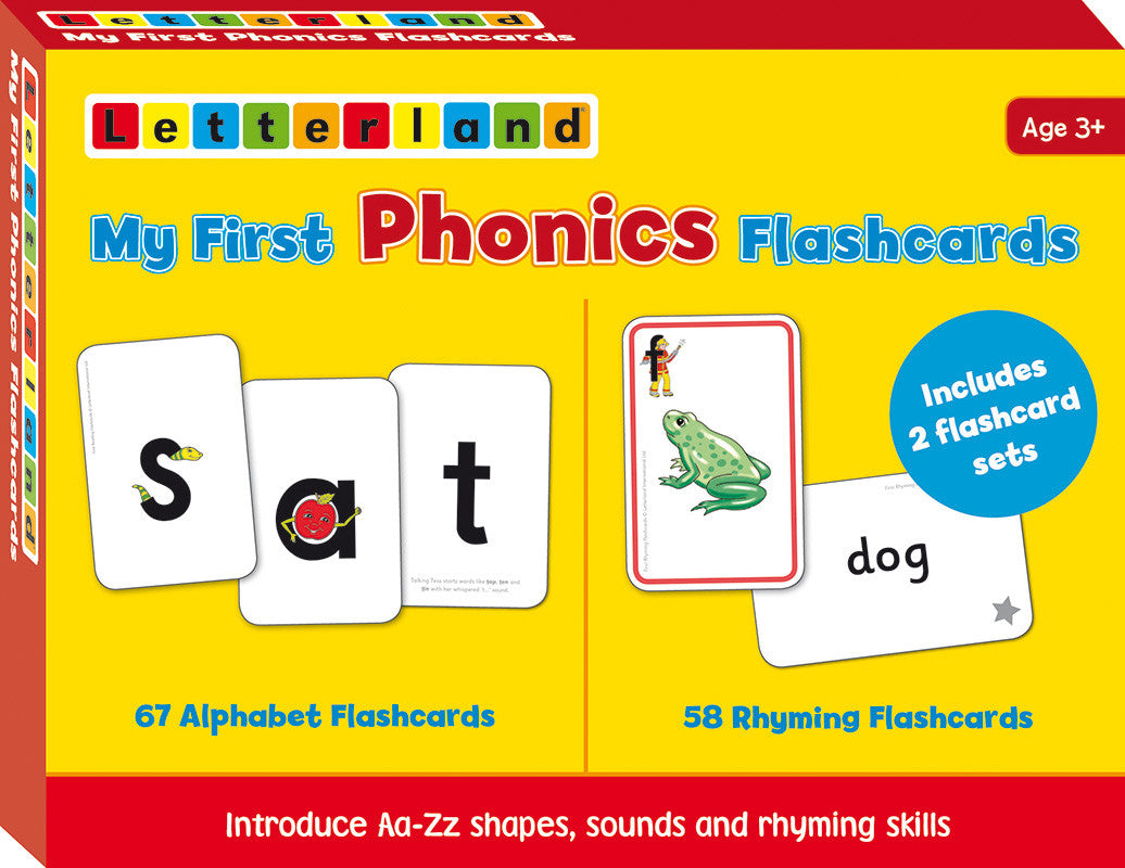 My First Phonics Flashcards [Classic] – Letterland USA