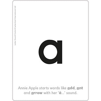 Letter Sound Cards [Classic]