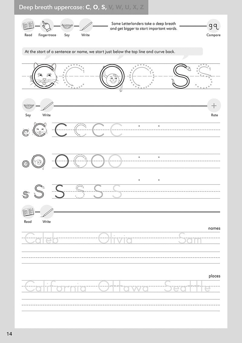 Grade Two Handwriting Practice [Classic]