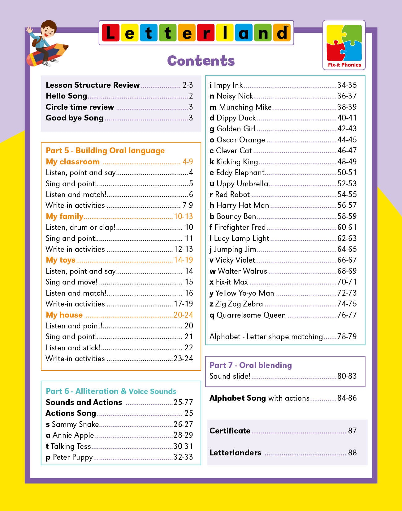 Fix-it Phonics - Starter Level - Student Pack [Classic