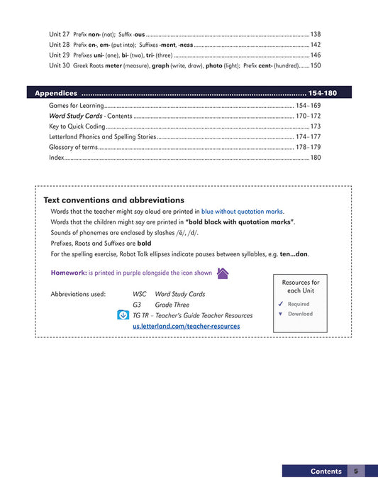 Grade Three Teacher's Guide [Classic]