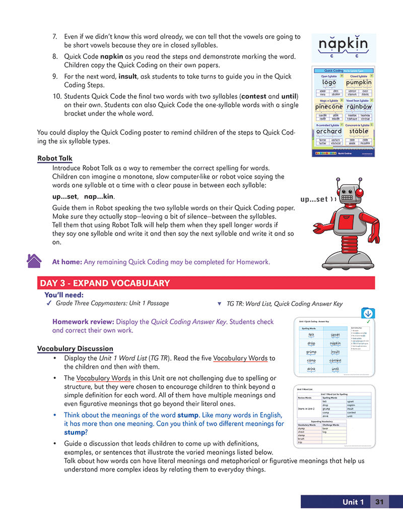 Grade Three Teacher's Guide [Classic]