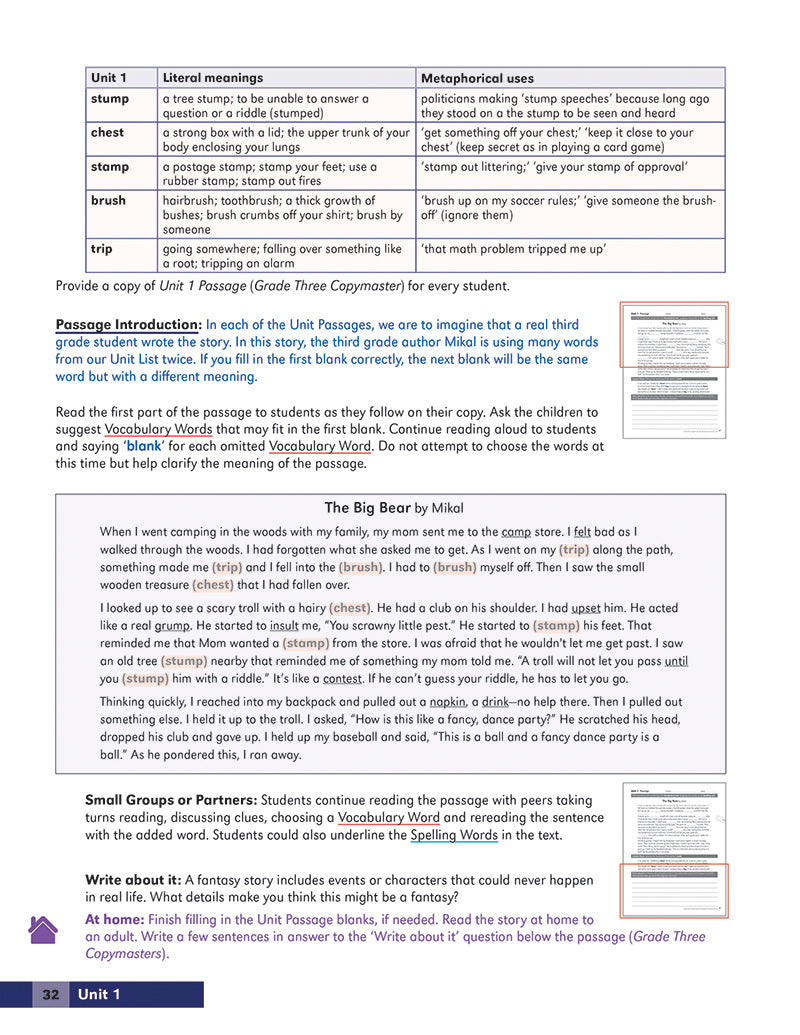 Grade Three Teacher's Guide [Classic]