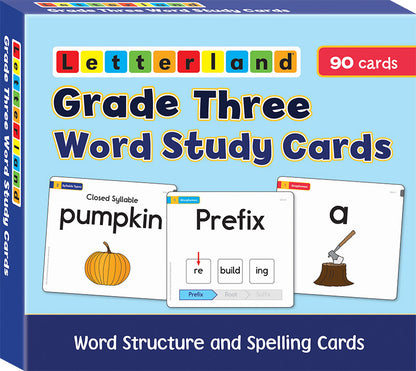 Grade Three Word Study Cards [Classic]