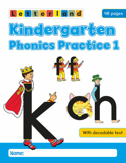 Kindergarten Phonics Practice (Set of 2) [Classic]
