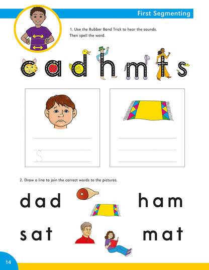 Kindergarten Phonics Practice (Set of 2) [Classic]