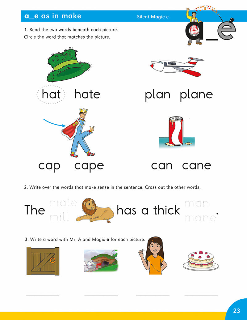 Kindergarten Phonics Practice (Set of 2) [Classic] – Letterland USA