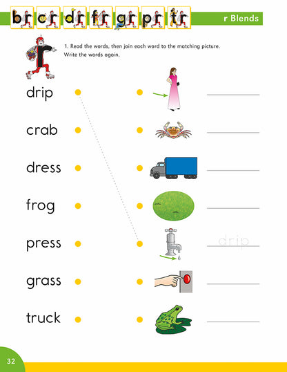 Grade One Phonics Practice (Set of 2) [Classic]