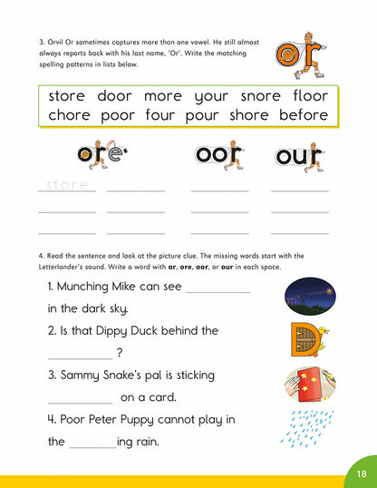 Grade One Phonics Practice (Set of 2) [Classic]