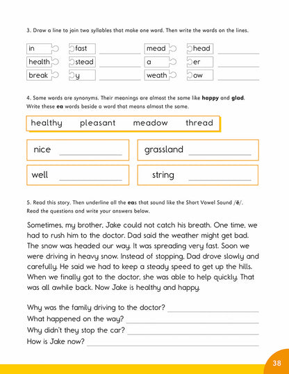 Grade Two Phonics Practice (Set of 2) [Classic]