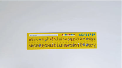 Alphabet Desk Strip (pack of 10) [Classic]