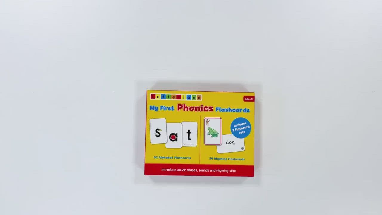 Load video: My First Phonics Flashcards [Classic]